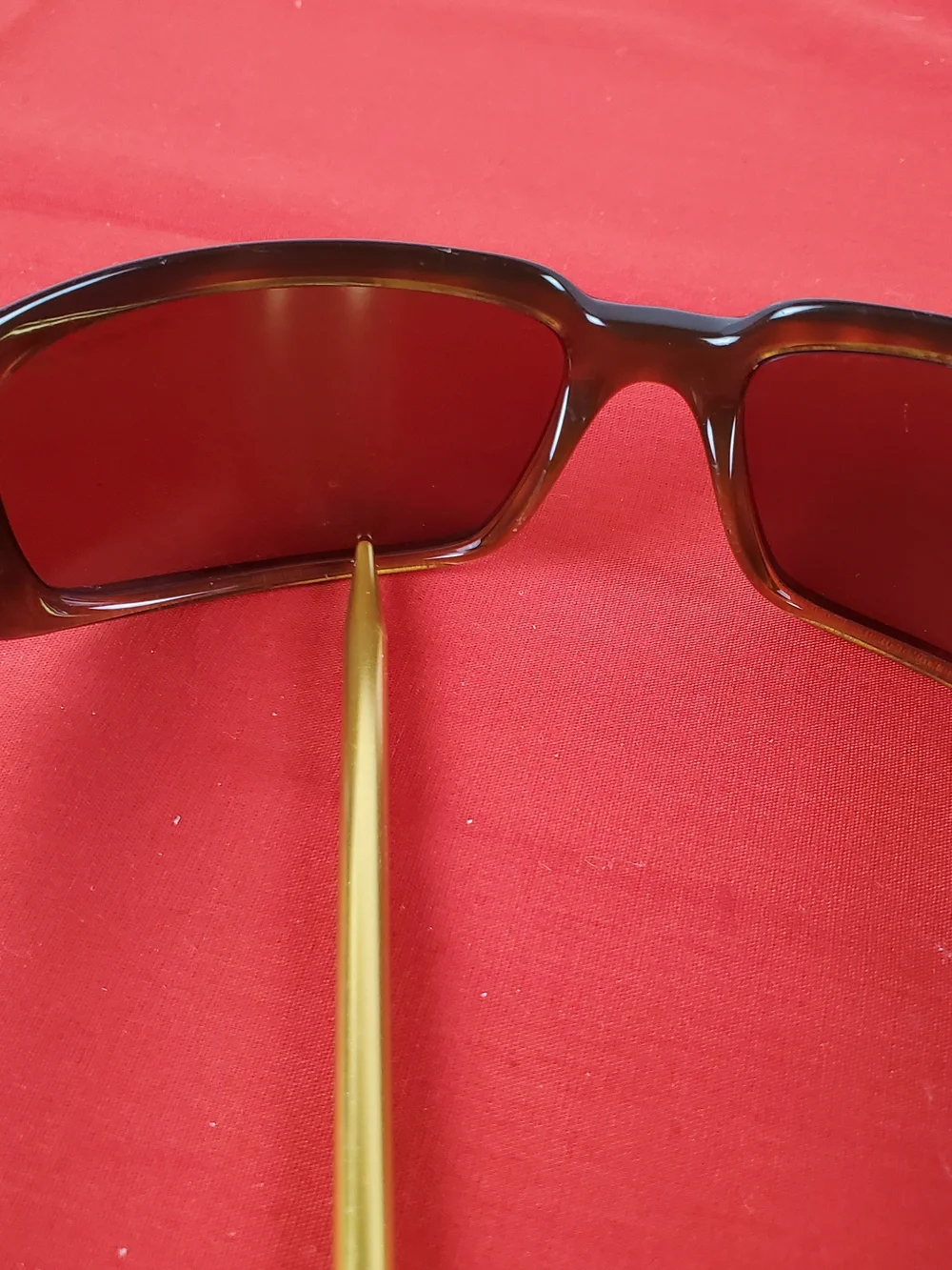 Women's Wrap Sunglasses - Dark Brown